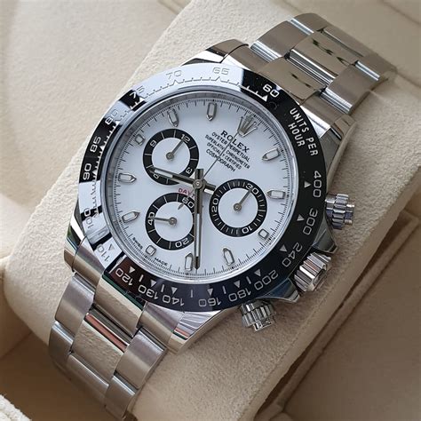 new rolex daytona black or white face|daytona Rolex price list.